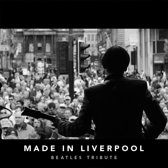 Made In Liverpool performing at a corporate event